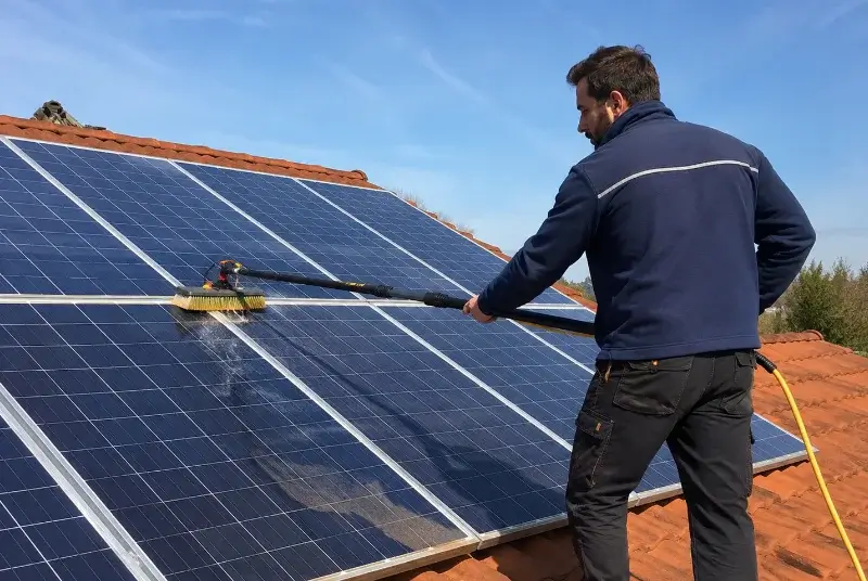 Nettoyage et entretien de panneaux solaires à Bootzheim